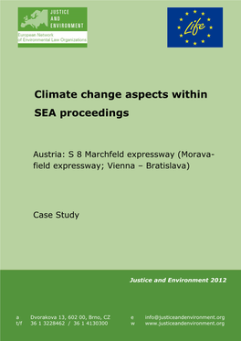 Climate Change Aspects Within SEA Proceedings