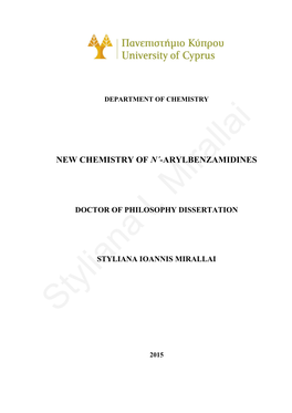 New Chemistry of N´-Arylbenzamidines