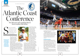 The Atlantic Coast Conference for 58 Years and Counting, There’S Been No Place Like Home