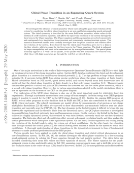 Arxiv:2005.14465V1 [Hep-Ph] 29 May 2020 the Evolution of the ﬁreball Tends to Drive the System out of Local Equilibrium