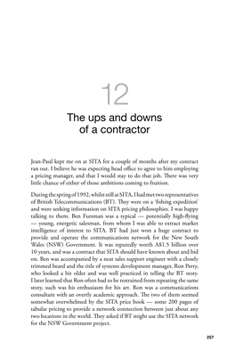 12. the Ups and Downs of a Contractor