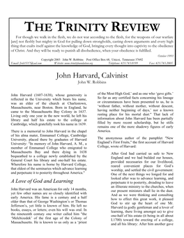 The Trinity Review