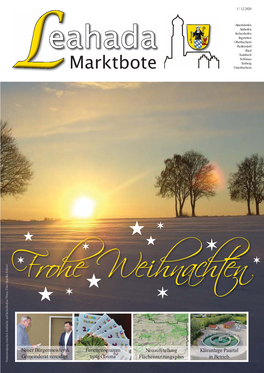 Leahada Marktbote Dezember 2020