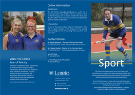 2016 Sport V2 Brochure