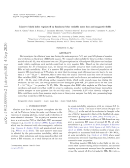 Arxiv:1912.00994V2 [Astro-Ph.SR] 4 Sep 2020 Which Can Be Observed with Electromagnetic Radiation Metallicity (E.G