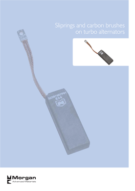 Sliprings and Carbon Brushes on Turbo Alternators