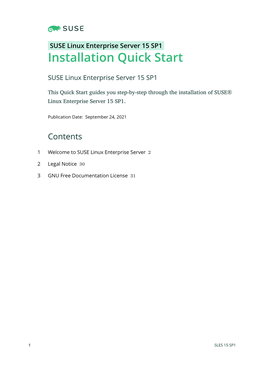 Installation Quick Start