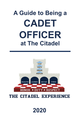 CADET OFFICER at the Citadel