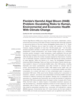 Florida's Harmful Algal Bloom (HAB) Problem