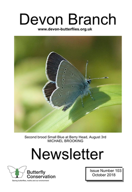 Devon Branch Newsletter