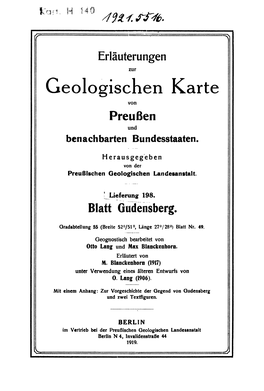 Geologischen Karte