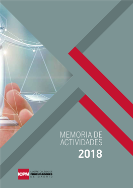 Memoria De Actividades 2018