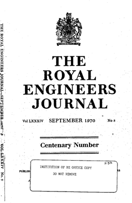 The Royal Engineers Journal