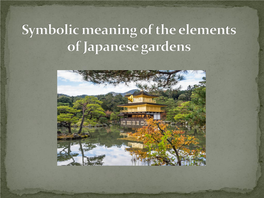 Types of Japanese Gardens. Daria G. Iushko Graduate Student Russian