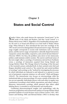 States and Social Control