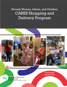 Nevada WIC CARES Shopping and Delivery Program Report