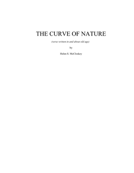 The Curve of Nature