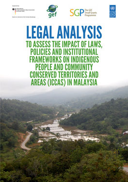 Legal Analysis to Assess the Impact of Laws, Policies and In