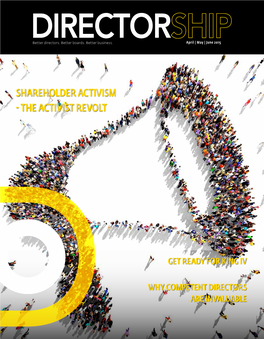 Shareholder Activism - the Activist Revolt