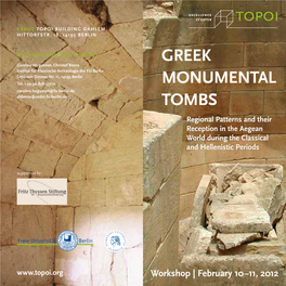 Greek Monumental Tombs