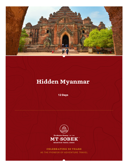 Hidden Myanmar