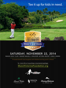 CELEBRITY Dinner & Golf Classi