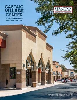 Castaic Village Center Value-Add Nnn Leased Investment for Sale