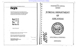 Judicial Department Arkansas