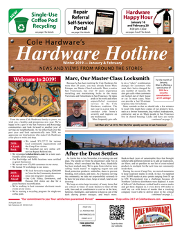 Winter 2019 Hardware Hotline Download