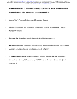 Tracing Asymmetric Allele Segregation in Polyploid Cells With