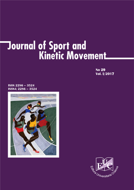 Journal of Sport and Kinetic Movement Vol