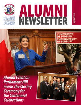 Alumni Event on Parliament Hill Marks the Closing Ceremony for The