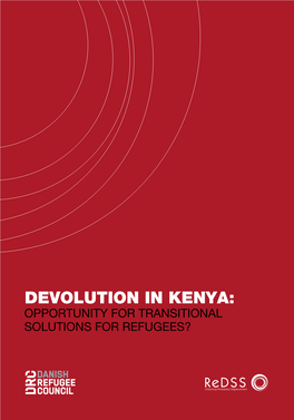 Devolution in Kenya