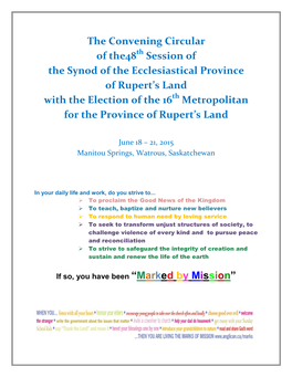 Convening Circular 48Th Session of EPRL