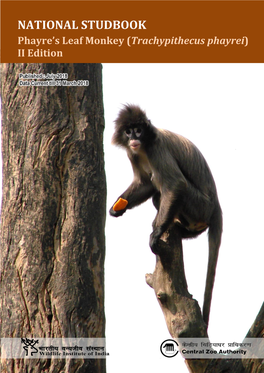 Phayre's Leaf Monkey Or Phayre's Langur Is a Medium-Sized Colobine Found in the Tropical Forests of Southeast Asia