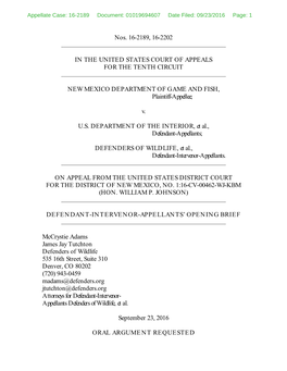 Nos. 16-2189, 16-2202 in the UNITED STATES COURT OF