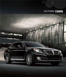 2013 Hyundai Equus