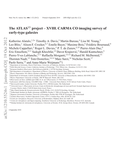 The ATLAS3D Project-XVIII. CARMA CO Imaging Survey of Early-Type