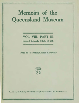 Memoirs of the Queensland Museum