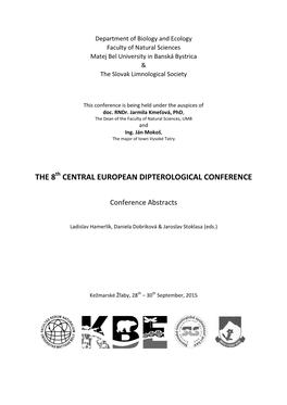 The 8 Central European Dipterological Conference