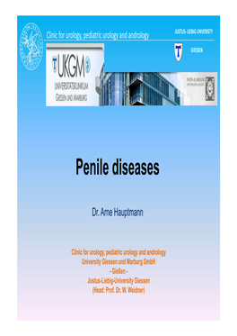 Penile Diseases