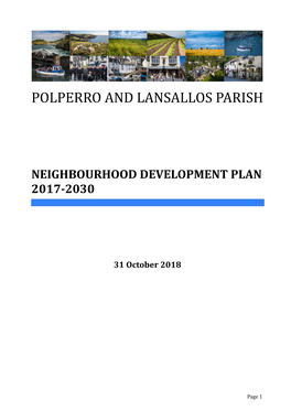 Polperro and Lansallos Neighbourhood Development Plan