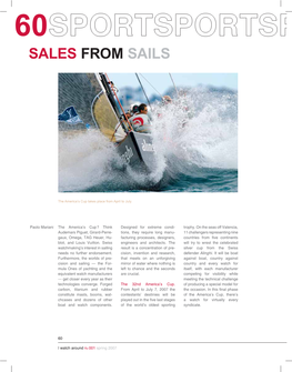 Sales from Sails