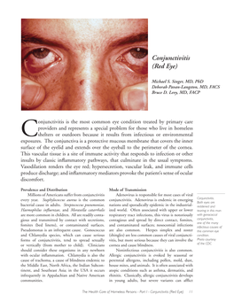 Conjunctivitis (Red Eye)