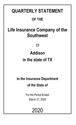 Life Insurance Company of the Southwest