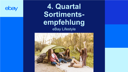 4. Quartal Sortiments-Empfehlung