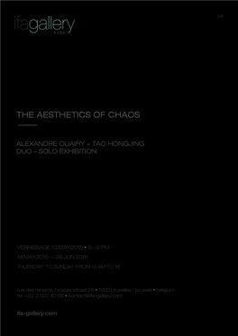 The Aesthetics of Chaos