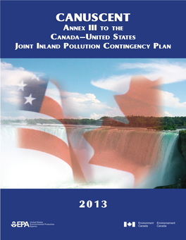 CANUSCENT Annex III to the Canada–United States Joint Inland Pollution Contingency Plan