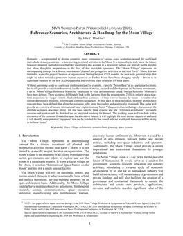 MVA 2020 MV Scenarios & Architecture