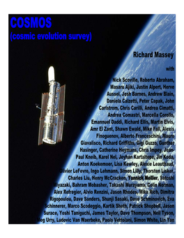 COSMOS (Cosmic Evolution Survey)